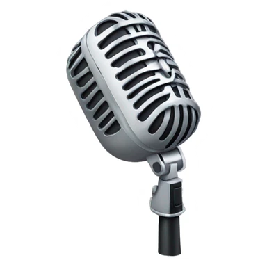 podcast microphone sticker