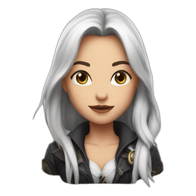 Katarina posing sticker