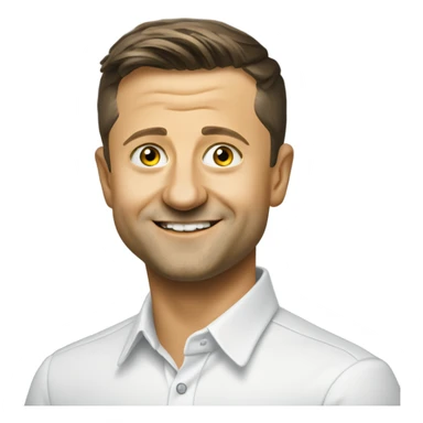 Fun Volodymyr Zelenskyy  sticker