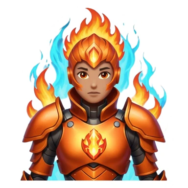World of Arkadia. Magic vs cyperpunk fantasy world. characters have elemental powers of fire, earth, air, or water sticker