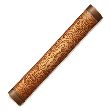 Henna tube sticker