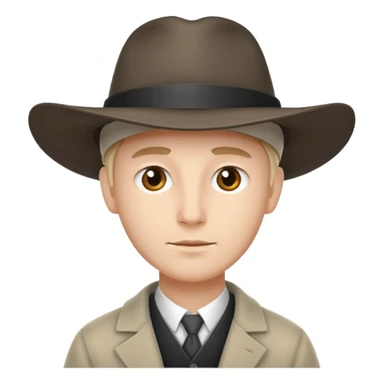 white townsman sticker