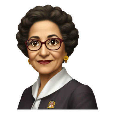 Julia Constancia de Burgos García was a Puerto Rican poet. As an advocate of Puerto Rican independence, she served as Secretary General of the Daughters of Freedom, the women's branch of the Puerto Rican Nationalist Party. burgundy  sticker