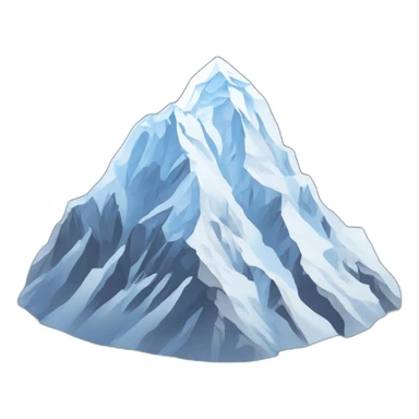 Montagne Everest sticker
