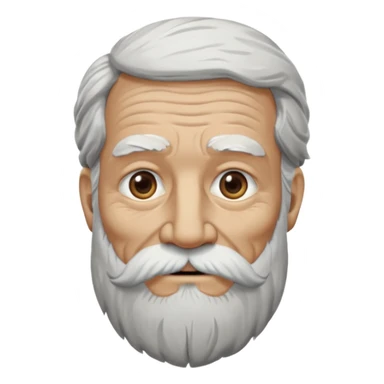 Wise man B&W sticker