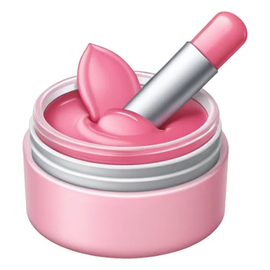 Rose vanilla lipbalm sticker