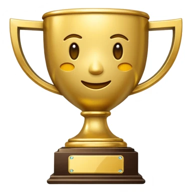 crie um trofeu sticker