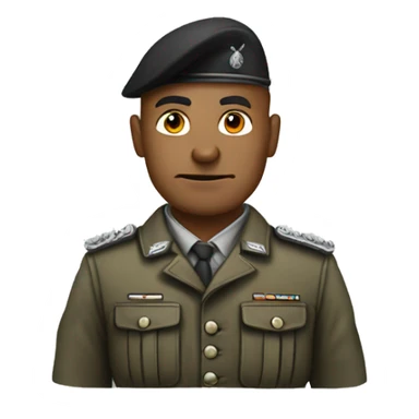 German solider man sticker