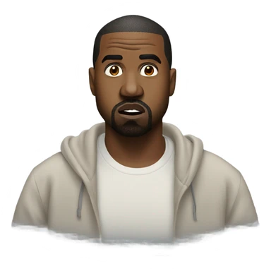 kanye west saying hurry up sticker