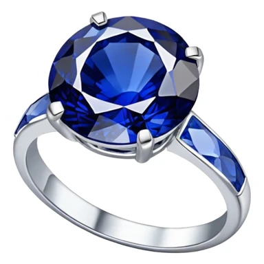 sapphire ring sticker