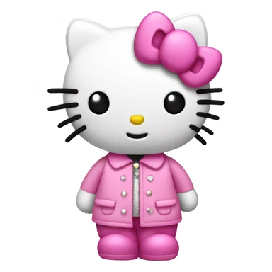 hellokitty In pink sticker