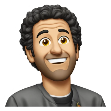 Kramer at the laugh factory  sticker