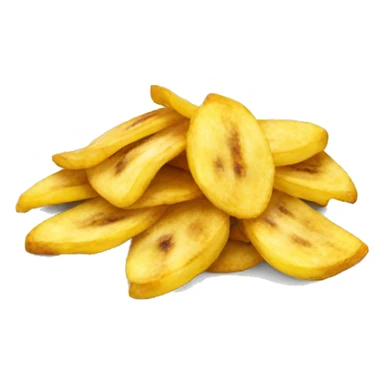 Plantain chips sticker