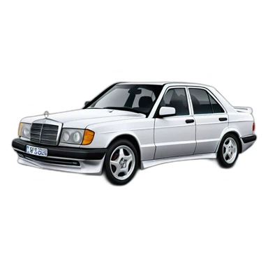 Mercedes 190 Evo 2 sticker