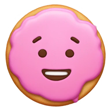pink cookie instead of body sticker