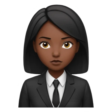 Business Photoshoot woman back and white sticker