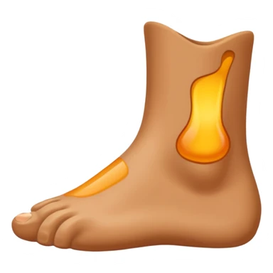 😋🦶🏻 sticker