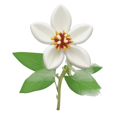 ashwagandha flower sticker
