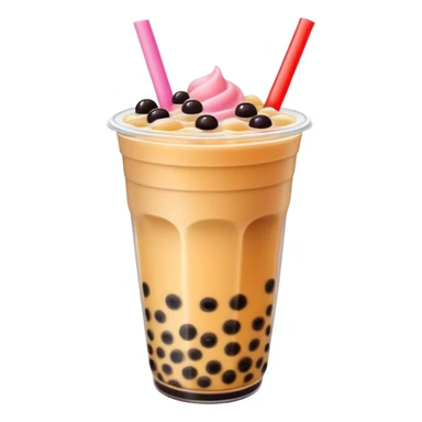 Boba Tea with Toppings 🧋🍡 sticker