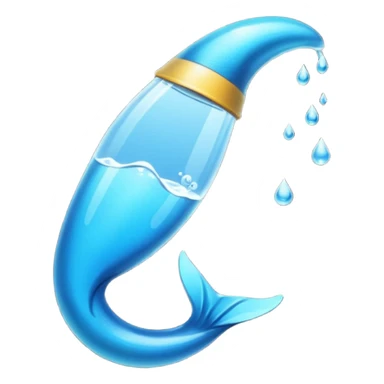 water Diving flipper sticker