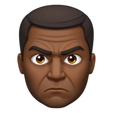 angry Iraqi, in profile sticker