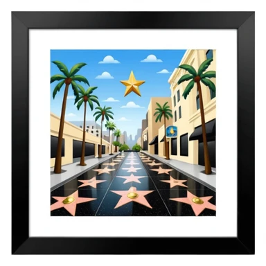 Hollywood Walk of Fame

 sticker