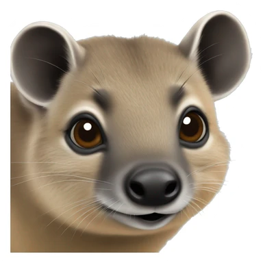 Little hyrax  sticker