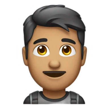 indian tech worker doing phull sapport to his best ally sticker