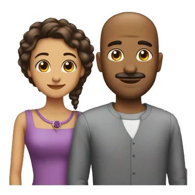 pareja de hebreos sticker