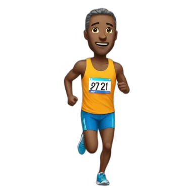 Marathon worldrecord sticker