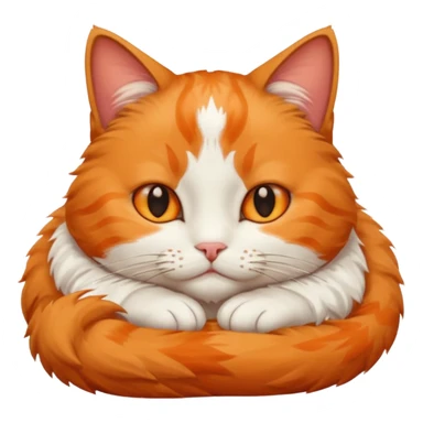 😺cat resting chin on hand sticker