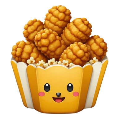 taiwanese popcorn chicken sticker