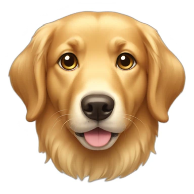 Dog Golden retriever sticker