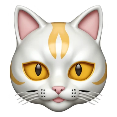 Neko Cat Mask sticker