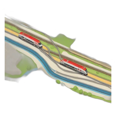 caltrain map sticker