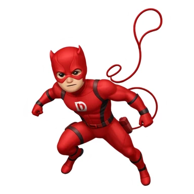 Daredevil with logo sticker