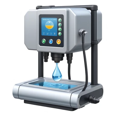 Water quality monitoring system with DUV photodetector sensor sticker