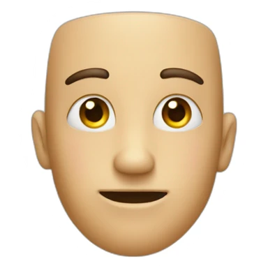 Visage sur un doigt sticker