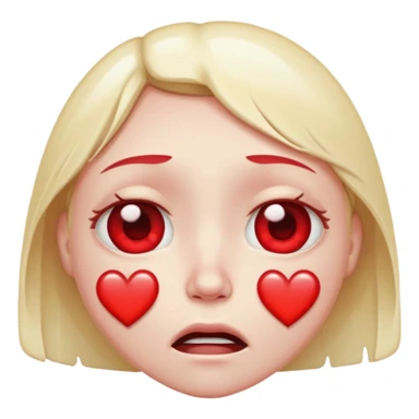 En mix van 🥺 🤤 ♥️ sticker