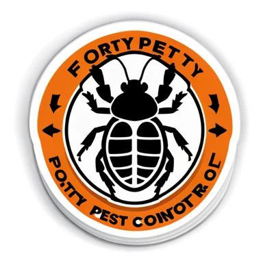 Fortify pest control sticker