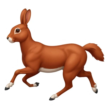 red hare sticker