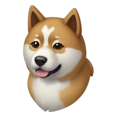 Knight Akita inu sticker