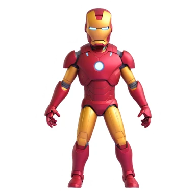 Iron Man superhero sticker
