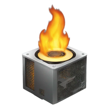 gpu-burning sticker