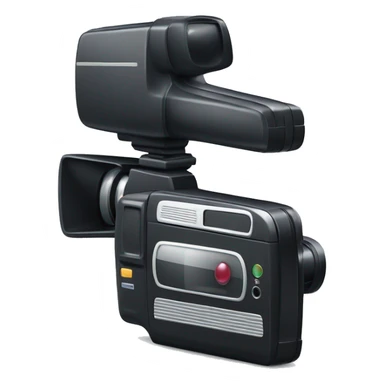 handheld VHS camcorder sticker