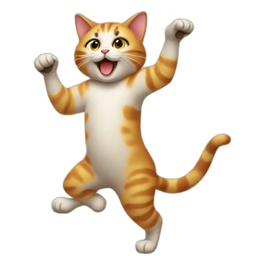 dancing-cat sticker