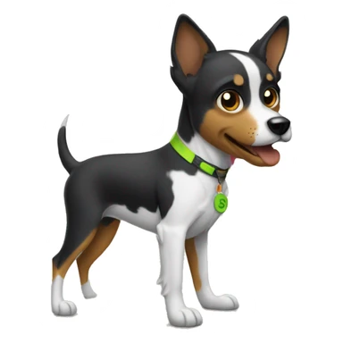 Volt the dog sticker