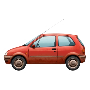 Ford fiesta 1998 MK4 old sticker