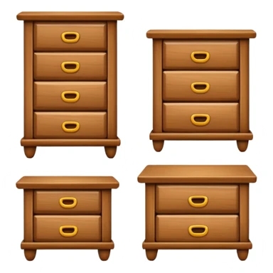 give real furniture emojes sticker