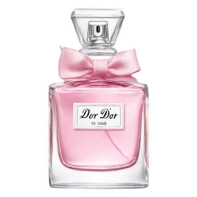 Miss Dior perfume bottle sticker